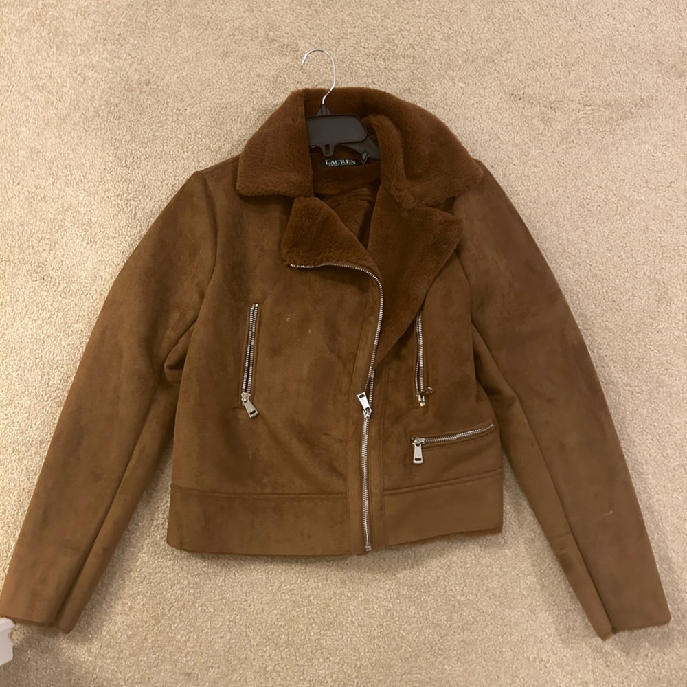 Ralph Lauren faux sherling Jacket